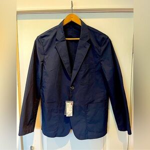 Uniqlo Men's Dark Blue Lightweight Jacket
